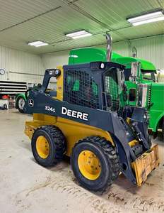 Nouvelle chargeuse sur pneus John Deeree 324G avec vérin hydraulique MOOG, couple de levage élevé, puissance de 75 kW, à vendre - Product Image 2