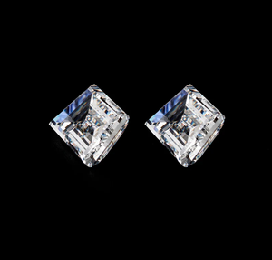 1.0ถึง3.0 CT เพชรรูปสี่เหลี่ยมคางหมูตัดแล็บคู่ CVD & HPHT แฟนซีตัดเป็นขั้นสำหรับแหวนหมั้นแหวนของขวัญต่างหู - Product Image 4