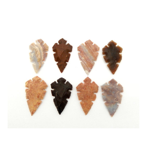 Style Vintage lâche pointe de flèche coupe pierres précieuses personnalisé bijoux en laiton livraison mondiale calme naturel Communication enfants - Product Image 5