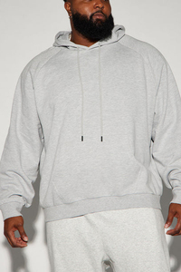 Top Quality Wholesale Custom Print Thick Cotton Breathable Hoodies Heavy <b>Weight</b> <b>Blank</b> Oversized Hoodie - Product Image 4