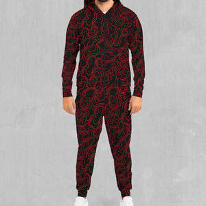 Chándal de sublimación inspirado en las tendencias para hombre, ropa deportiva ligera con estilo moderno - Product Image 1