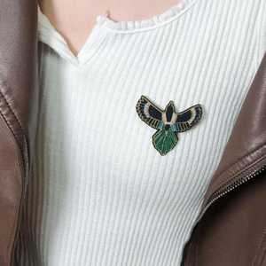 Broches perlées Broche design faite à la main. Accessoires de haute qualité. Broche design unique. Baby shower meilleur cadeau. - Product Image 3