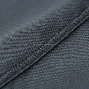 Ensemble décontracté pour homme sur mesure OEM - Chemise à manches courtes et short gris ardoise, tenue d'été 2 pièces - Product Image 6