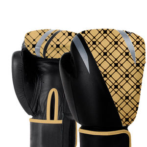 ถุงมือซ้อมมวยไทยหนังสินค้า OEM ถุงมือฝึกมวยไทยมืออาชีพดีไซน์ทันสมัย - Product Image 6