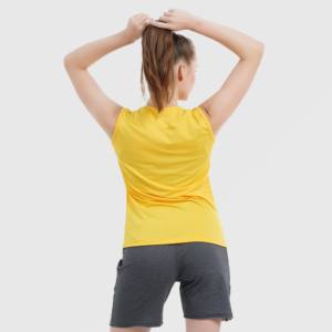 Haute qualité femmes débardeur grande taille coton/fibre de bambou séchage rapide sans manches débardeur vêtements de sport course Singlet pour les filles - Product Image 4