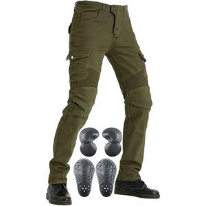Pantalon d'équitation de haute qualité à la demande des clients en cuir de vachette pantalon en cuir de moto de moto prix de gros - Product Image 1