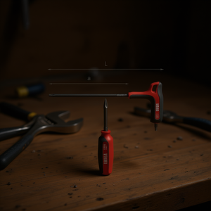 Llaves Angulares USAG con Empuñadura para Tornillos Torx, Práctica Herramienta de Destornillador - Product Image 3