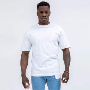 Camiseta de Verano 2026 para Hombre, 95% Algodón, 5% Elastano, Casual, Lisa, Manga Corta, Cuello Redondo, Teñida con Hilo, Suave y Transpirable, para Uso Diario - Product Image 4