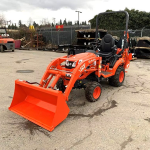 Tracteur Kubota BX23S avec chargeur frontal et pelle arrière, moteur diesel 4x4, mini-tracteur avec chargeur frontal et pelle arrière - Product Image 1
