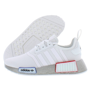 Zapatos Adidas Nmd_R1 para Niños Color: Blanco/Rojo/Azul 100% Auténticos - Product Image 1