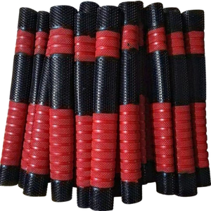 Empuñaduras deportivas ecológicas para jugadores profesionales, empuñaduras de bate de críquet antideslizantes ajustables multicolores con logotipo personalizado - Product Image 3