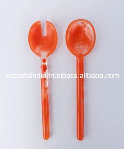 Couverts élégants en résine faits à la main pour la maison, la cuisine, la collection de vaisselle, les hôtels et les restaurants - Product Image 5