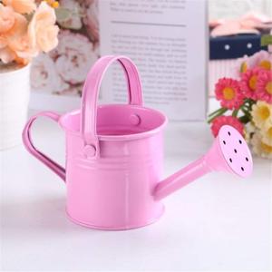 Arrosoirs en métal de nouvelle conception de finition bleu clair porte-fleurs décoratifs pour la maison et le jardin arrosoirs faciles à verser - Product Image 5