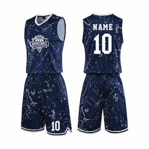 Uniformes de Baloncesto de Equipo con Sublimación Completa, Último Diseño, Transpirable, 100% Poliéster - Product Image 3