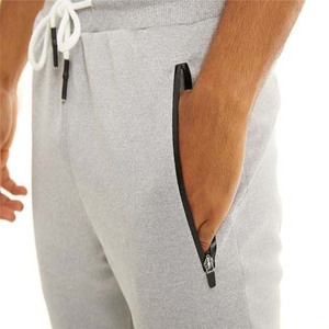 Elastic Waist Drawstring Pockets Straight Custom Color Cotton Breathable <b>Lightweight</b> Casual Winter <b>Men's</b> Clothing Pants <b>Trousers</b> - Product Image 4