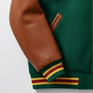 Veste de baseball à capuche de style streetwear pour hommes, nouvelle arrivée hiver 2025, veste de baseball à capuche pour hommes - Product Image 3
