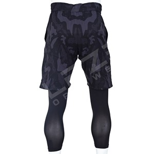Short de basketball de haute qualité avec logo personnalisé pour hommes, maille élastique en polyester à la mode, style de rue solide avec impression par sublimation - Product Image 5