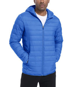 Unisex Logo Algodón Diseñador Oem Alta Calidad Gran Tamaño Invierno Burbuja Personalizada Chaqueta Larga Hombres Puffer Abrigos - Product Image 1