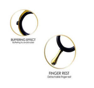 Ciseaux de coupe de cheveux professionnels de 6 pouces Ciseaux de rasoir en acier inoxydable de haute qualité pour barbiers et coiffeurs - Product Image 3