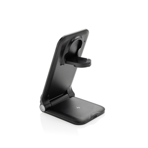 Stazione di ricarica Wireless pieghevole 3-in-1 personalizzabile Terra durevole e portatile - Product Image 5