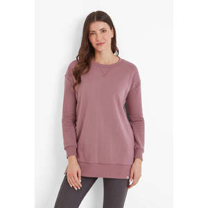 Sudadera de Mujer de Alta Calidad, Corte Holgado, Cuello Redondo, Hombros Caídos, Estilo Oversize - Product Image 5