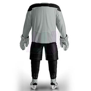 Uniforme de hockey sur glace de qualité supérieure, respirant et anti-humidité, conçu pour la pratique en équipe, offrant mouvement et confort - Product Image 3