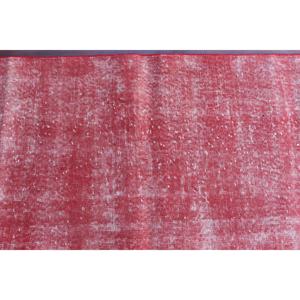 พรมลายตุรกีโบราณ ขนาด 2.6x6 ฟุต สีแดงขาว ลายต้นไม้และพืช - Product Image 4