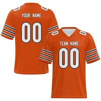 Jersey de Fútbol Americano Sublimado con Diseño Personalizado, Tejido de Malla Transpirable, Control de Humedad, Calidad Garantizada Directamente de Fábrica OEM