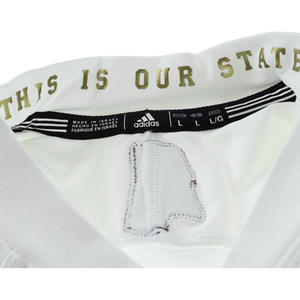 อาดิดาสเสื้อทีมบุรุษ Shockweb mississi State JERSEY สีขาว L, สี: สีขาว/สีเบอร์กันดี100% แท้ - Product Image 4