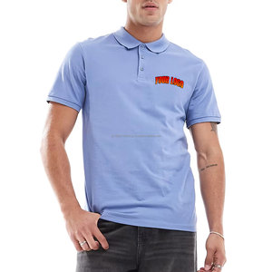 เสื้อโปโลระบายอากาศได้ดี แขนสั้น ผลิตจากผ้าฝ้ายผสมที่ใส่สบาย ดีไซน์เรียบง่าย - Product Image 5