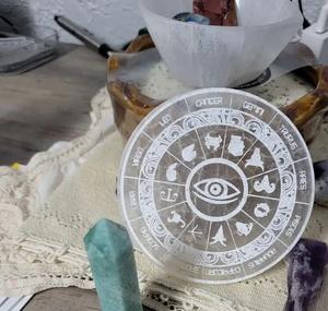 Plaques en sélénite polies faites à la main, décoration d'intérieur, souvenir - Product Image 4