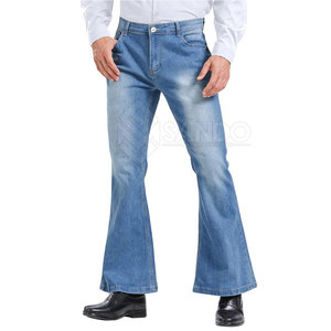 กางเกงขายาวทรงกระบอกเข้ารูปสำหรับผู้ชาย เอวกลาง ทรงขาบาน เหมาะสำหรับออกกำลังกายกลางแจ้ง สวมใส่สบาย สไตล์ลำลอง สีเข้ม น้ำหนักเบา ผ้าฝ้าย 100% - Product Image 2