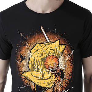 Camiseta Casual de Manga Corta para Hombre, Corte Holgado, 100% Algodón, Personalizada con Serigrafía, Estilo Hip Hop Urbano, Logotipo OEM - Product Image 5