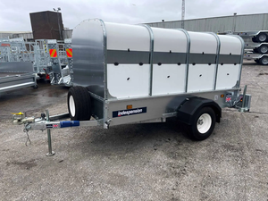 Remorque à chevaux robuste, semi-remorque pour bétail, double essieu, pneus 12.00R22.5, matériaux acier et aluminium, longueur 45 m, charge utile 45 tonnes - Product Image 6