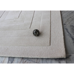 Alfombra de seda hecha a mano moderna con patrón personalizado, alfombra de pared a pared con mechones de lana naranja Tencel para el hogar, Vestíbulo del Hotel, dormitorio de niños - Product Image 3
