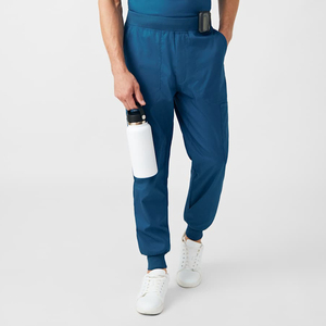 Vente chaude médical Scrubs costumes survêtement pantalon Stretch respirant hommes soins infirmiers vêtements de travail pantalon athlétique hôpital Scrubs survêtement - Product Image 4