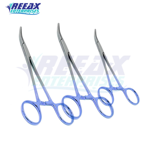 5.5 pouces pince à moustiques hémostatique faite à la main pince à verrouillage chirurgical en acier inoxydable par REEAX ENTERPRISES - Product Image 5