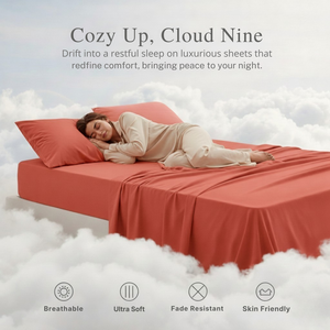 <b>Luxury</b> Solid Color Bed Sheet <b>Set</b> |Ultra Soft Microfiber <b>Bedding</b> with Pillowcase |Hotel Quality Double Bed Linen |Wholesale Price - Product Image 5