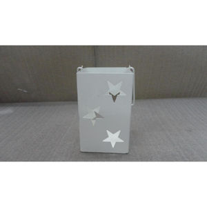 Boîte carrée en forme d'étoile, travail de découpe, support votif en fer décoratif pour maison et jardin meilleure vente, support votif en fer personnalisé - Product Image 2