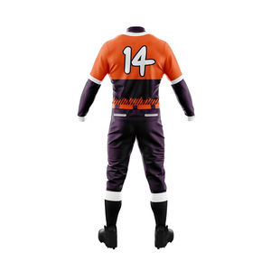 2025 venta al por mayor nueva llegada uniforme de béisbol y softbol logotipo personalizado impreso uniformes de béisbol conjunto hecho en Pakistán - Product Image 3