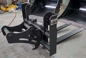 Accesorio de Horquilla para Excavadora de Alta Resistencia II, Puntas de Horquilla Ajustables para un Manejo Versátil de Materiales de Construcción - Product Image 3