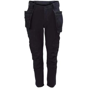 Pantalon de travail cargo pour homme personnalisé, durable, gaufré, transfert thermique, multi-poches, droit, respirant, taille élastique, fermeture à cordon - Product Image 2