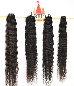 Unprocessed Wholesale Virgin Straight Natural Indian Cuticle Aligned natural <b>color</b> Processing None <b>Braiding</b> Human <b>Hair</b> Extension - Product Image 3