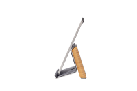 Support pour tablette iPad en bambou SAMDI, fabrication directe, support de bureau pour tablette iPad pour la maison ou le bureau