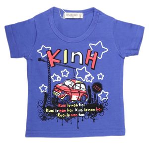เสื้อยืดเด็กแรกเกิด - สีฟ้า - Product Image 1