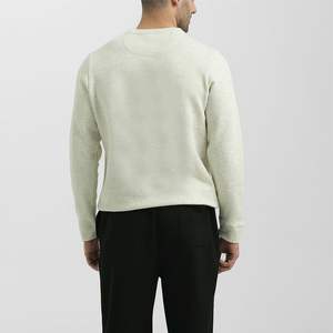 Sweat-shirts à col rond doublés en molleton French Terry de qualité supérieure, 400 grammes, mélanges de coton, impression de logo personnalisée pour hommes et femmes - Product Image 4