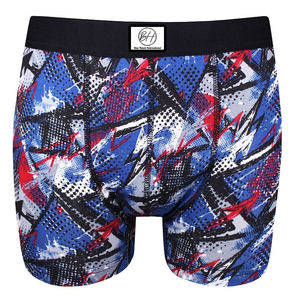 Calzoncillos y Bóxers para Hombre, Bóxers de Tiro Medio, Logotipo Personalizado, Spandex, Algodón, Secado Rápido, Transpirable, Ropa Interior de Punto para Hombre - Product Image 1