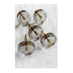 Pomo de puerta de madera y resina respetuoso con el medio ambiente, pulido, bellamente elaborado, elementos de madera natural y resina, producto artesanal - Product Image 2