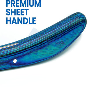 มีดตัดแต่งกีบม้าแบบสองด้านสำหรับคนถนัดขวา  มีดตัดแต่งกีบม้าระดับมืออาชีพ  ใบมีดเหล็กกล้าไร้สนิม J2 คุณภาพสูงคมกริบ ด้ามจับถนัดมือ - Product Image 5