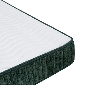 Matelas en mousse de 25 cm d'épaisseur, fermeté moyenne, housse en tissu respirant, design moderne pour chambre à coucher, usage domestique, garantie de 12 mois - Product Image 2